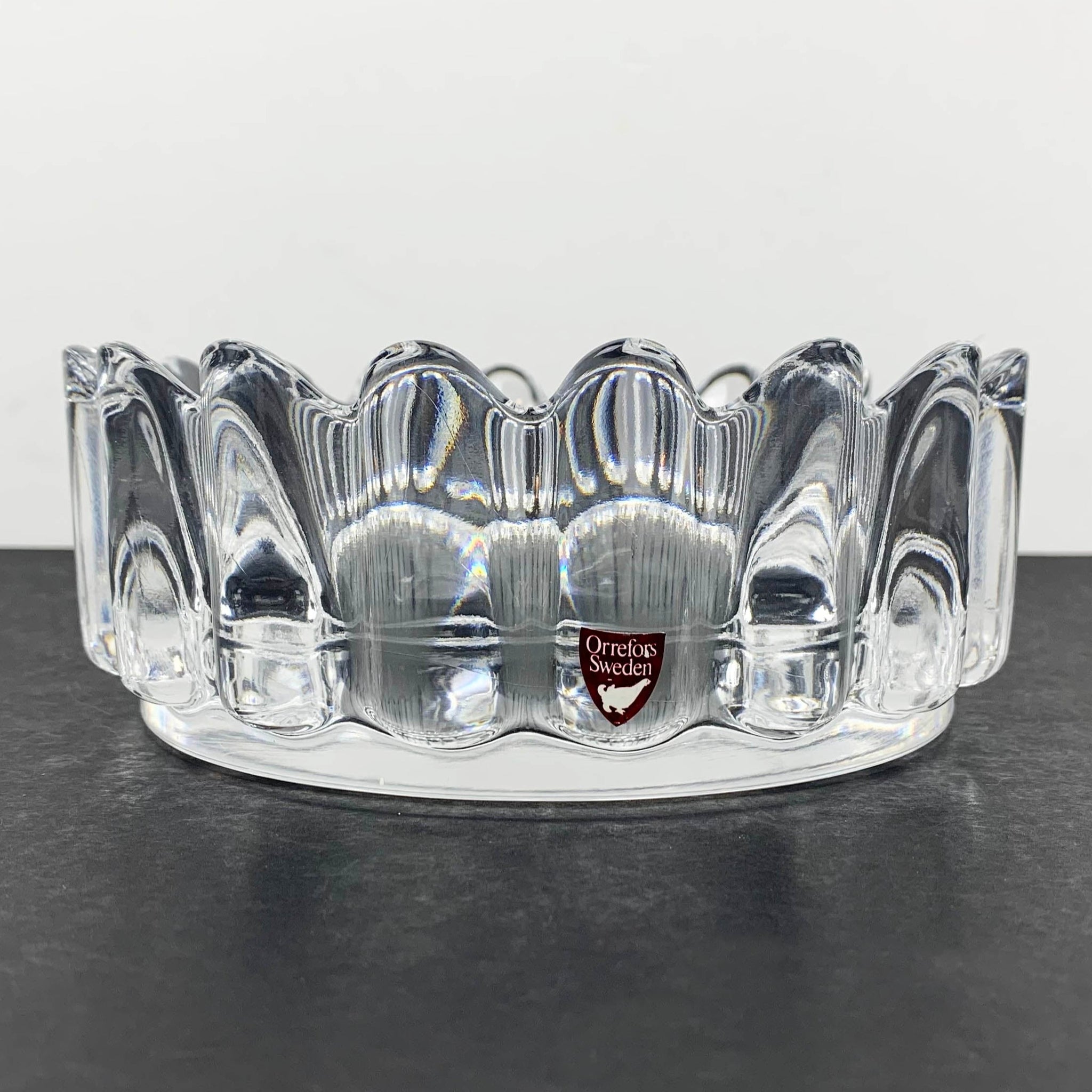 Orrefors 'Princess' decorative crystal bowl