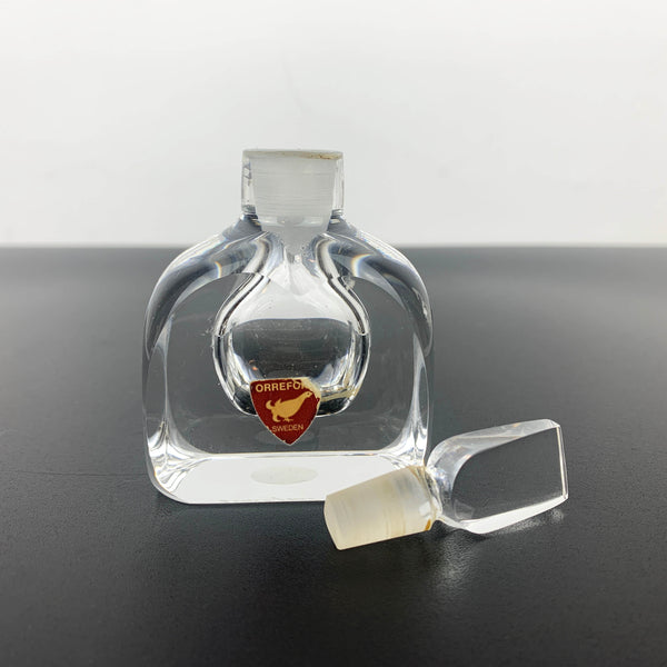 Orrefors mid century perfume bottle