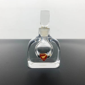 Orrefors Sweden mid century perfume bottle