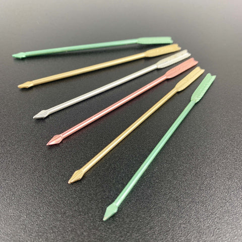 P&O Strathmore 1950's arrow cocktail picks - Set of 5