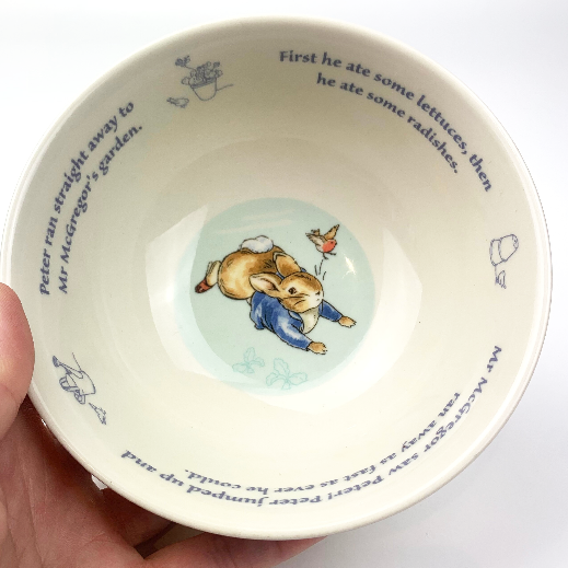 Wedgwood Peter Rabbit ceramic childrens bowl