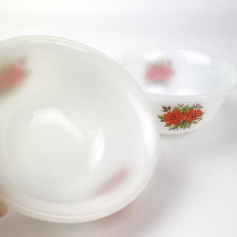 Phoenix opalware mini bowl interior