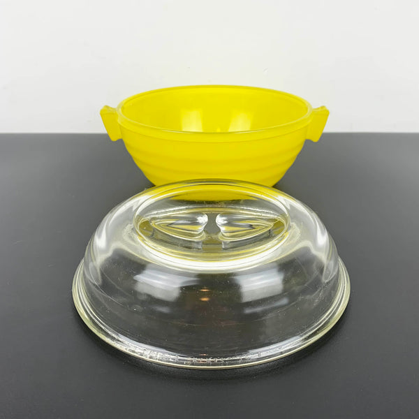 Phoenix Glass small baking dish with lid