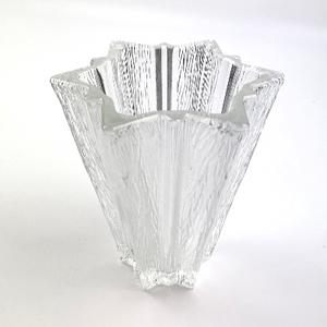 Pierre D'Avesn Art Deco star shape vase