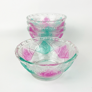 KIG pastel tinted dessert bowl - Set of 4