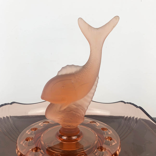 Art deco 'Poisson Volant' Flying Fish Float Bowl by Josef Inwald