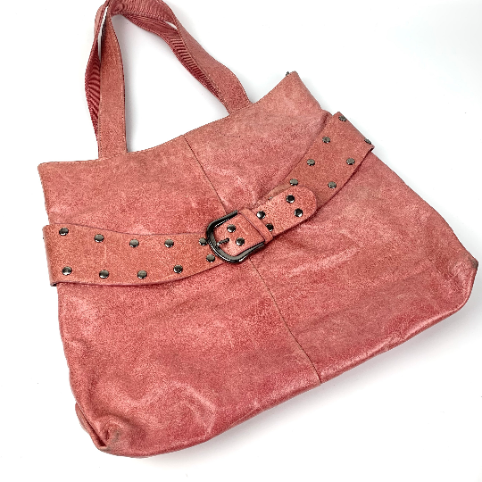 Rossalini vintage pink leather bag