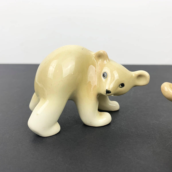 Polar bear cub ornament