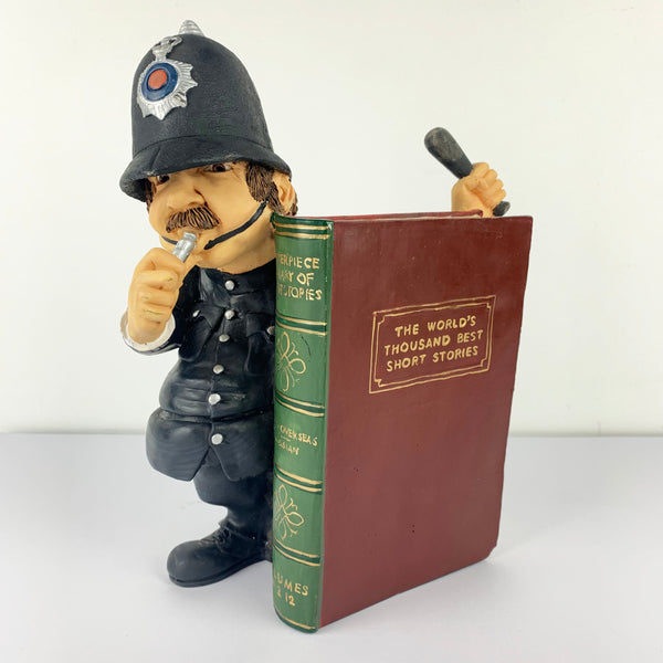 Policeman rare bookend by Peter Mook