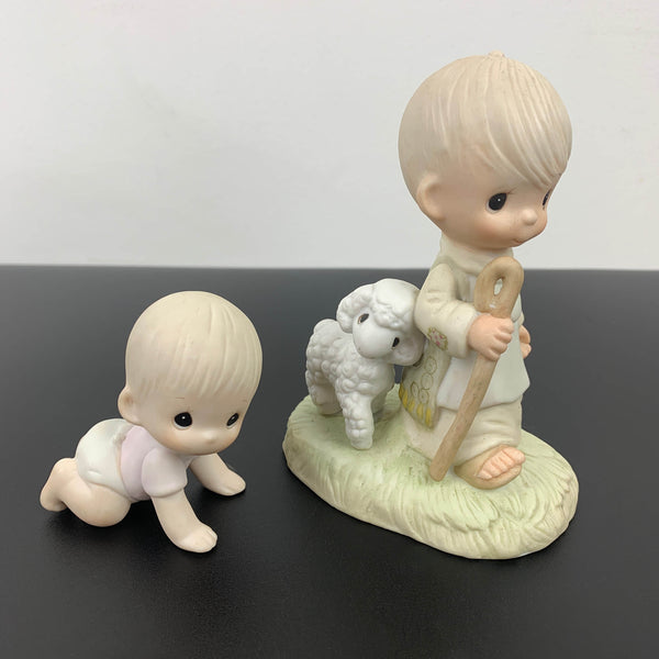 Precious Moments retired figurines - Set of 2