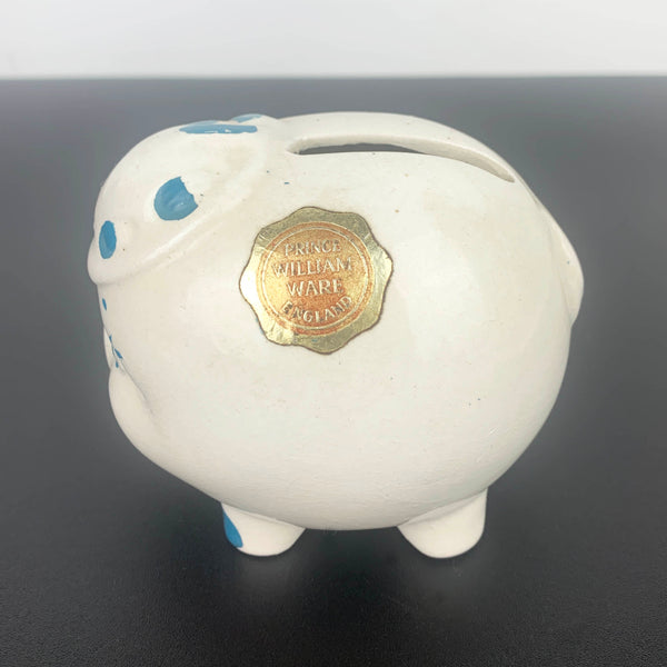 Prince William Ware original piggy bank (no bottom hole)