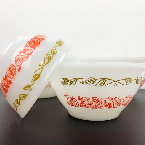 Pyrex (Australia) Fruit Salad mixing bowl set