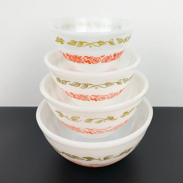 Pyrex (Australia) Fruit Salad mixing bowl set