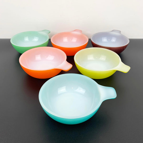 Pyrex (Australia) coloured ramekins - Set of 6