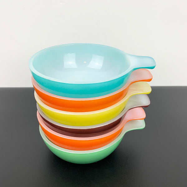 Pyrex (Australia) coloured ramekins - Set of 6