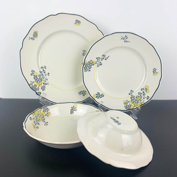 Royal Doulton 'Carnival' 1930's dinnerware sets - Various