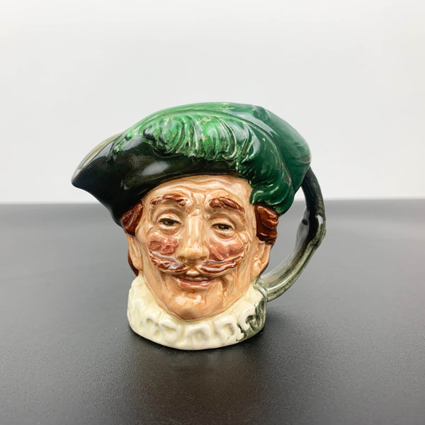 Royal Doulton small character jug 'The Cavalier' by Harry Fenton - 'A' mark