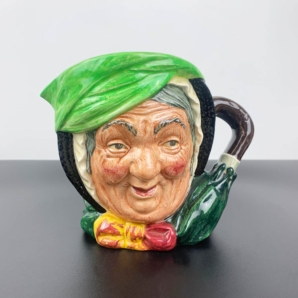 Royal Doulton large character jug 'Sairey Gamp' by Harry Fenton