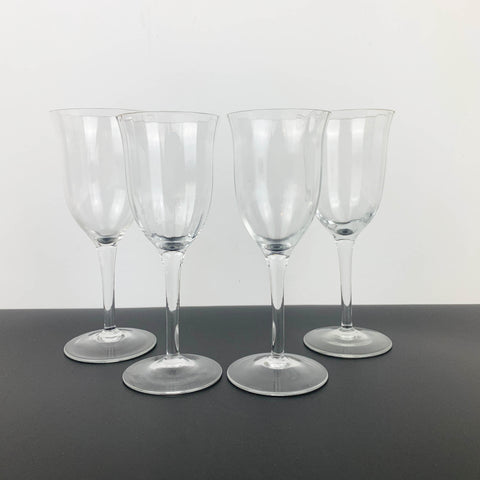 Rogaska Crystal faceted wine glass - Set of 4