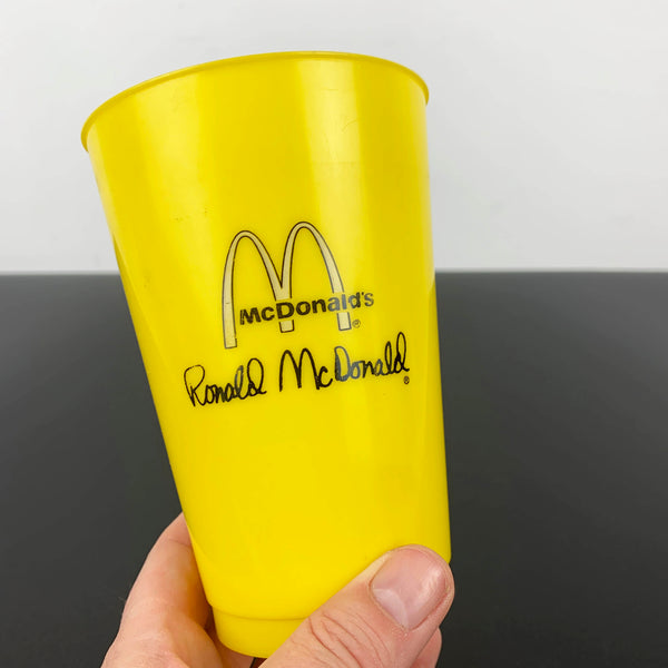 Ronald McDonald 1960's collectible tumbler