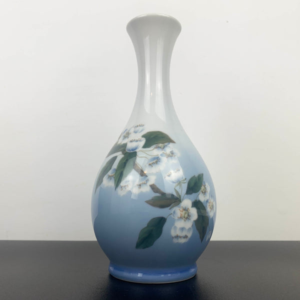 Royal Copenhagen Apple Blossom Art Vase