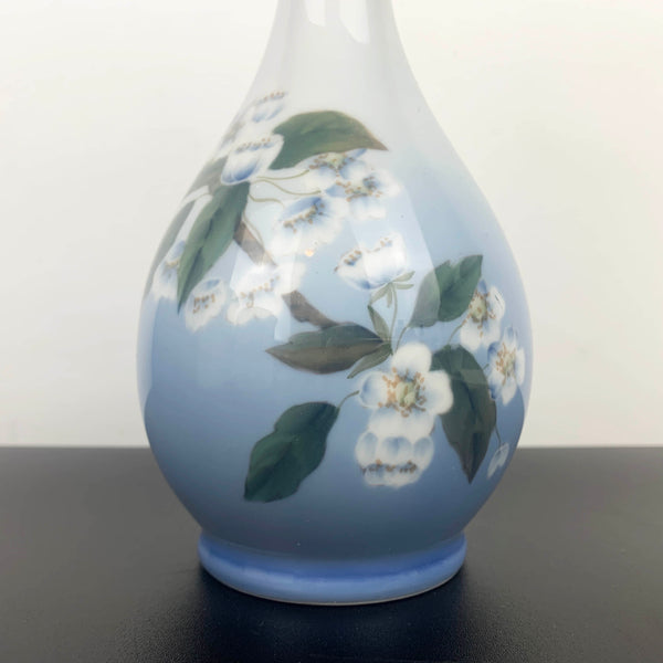 Royal Copenhagen Apple Blossom Art Vase