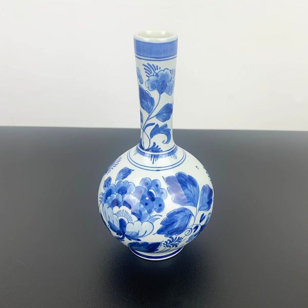 Koninklijke Porceleyne Fles (Royal Delft) bud vase