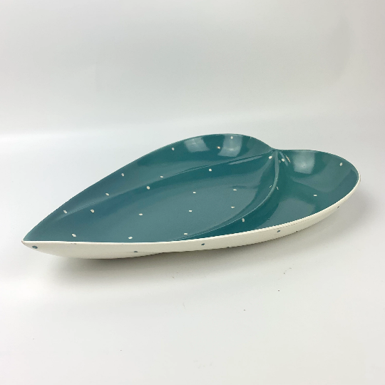 1950's heart shape plate