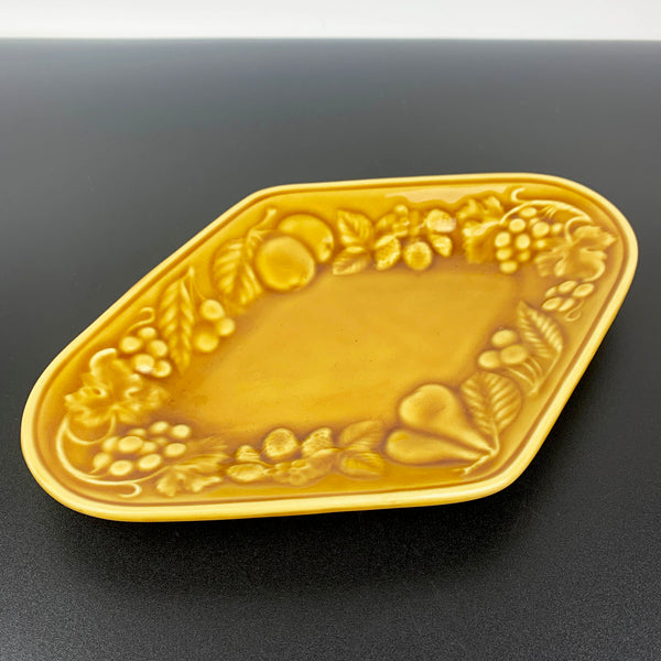 Royal Worcester 'Honey Orchard' diamond plate