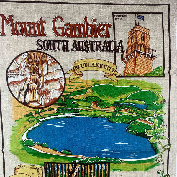 South Australian themed vintage tea towel collection - Set of 3