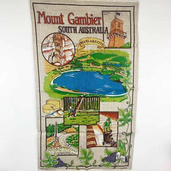 South Australian themed vintage tea towel collection - Set of 3