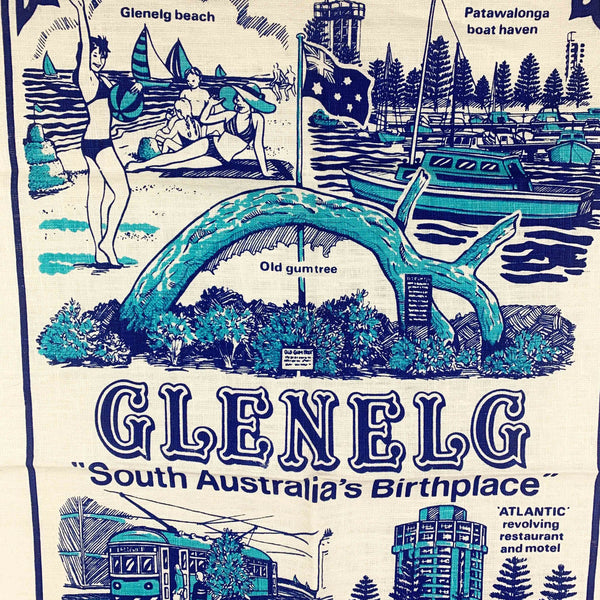 South Australian themed vintage tea towel collection - Set of 3