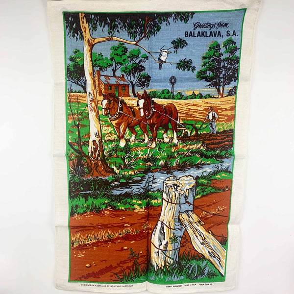 South Australian themed vintage tea towel collection - Set of 3