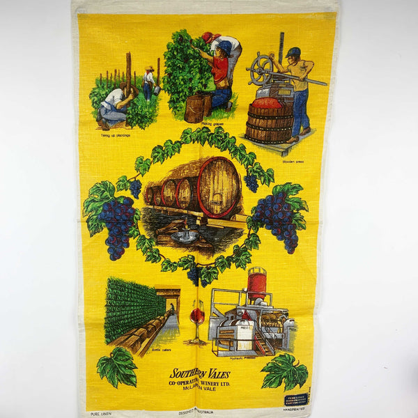 South Australian themed vintage tea towel collection - Set of 3