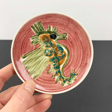 Seahorse Pin Dish by Jo Lester, Isle of Wight