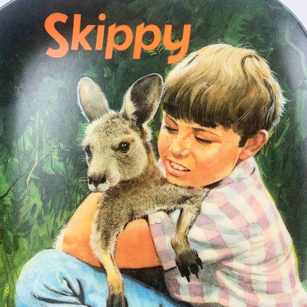 Skippy the Bush Kangaroo collectible plate and cup set