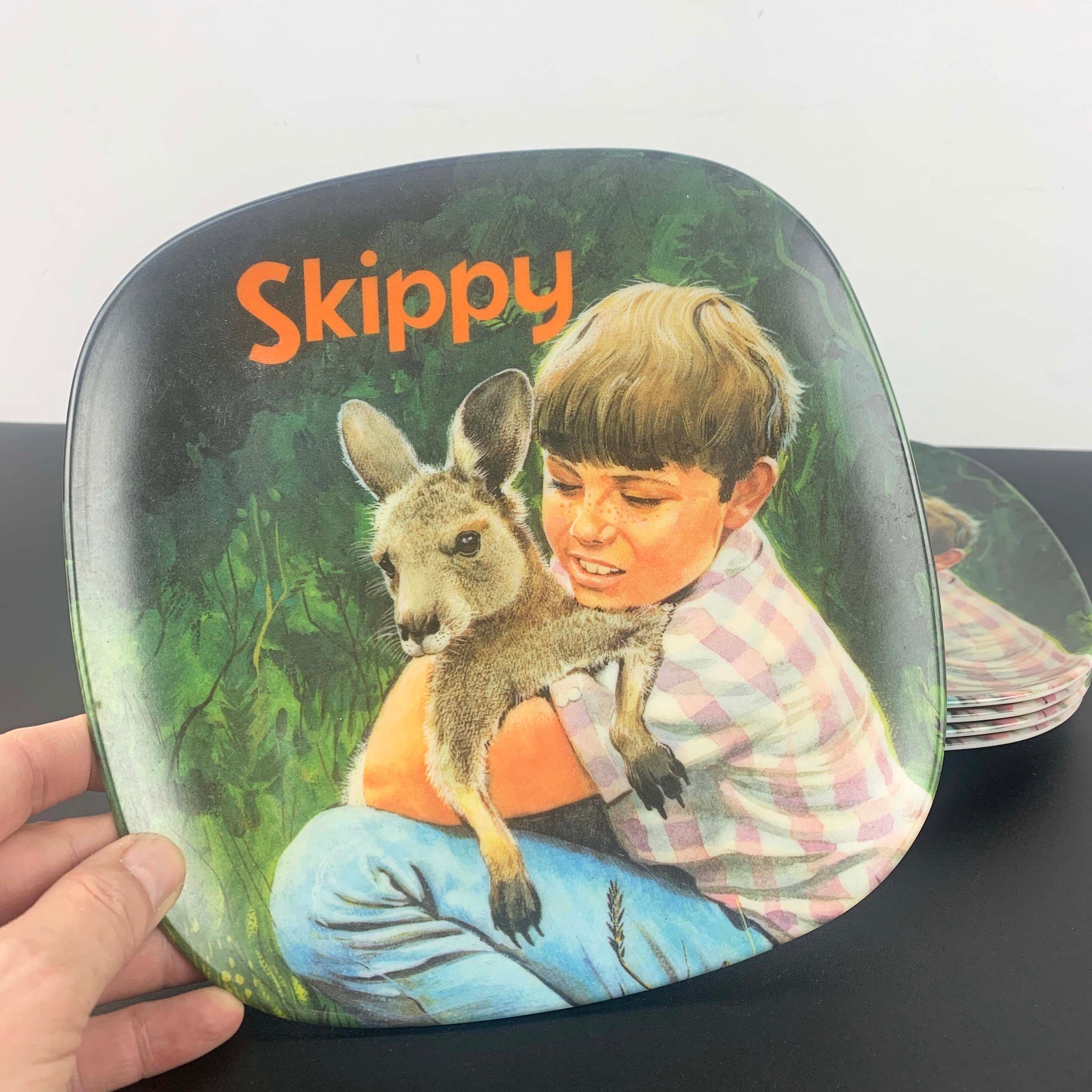 Skippy the Bush Kangaroo collectible plate