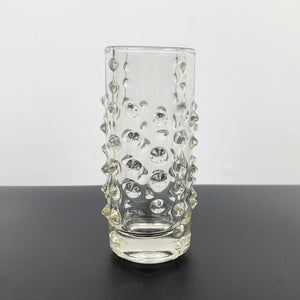 Sklo Union spike glass vase by Pavel Panek