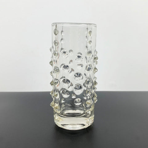 Sklo Union spike glass vase by Pavel Panek