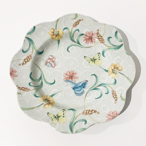 Spode 'Exotic Garden' Plate with Serpentine Edge