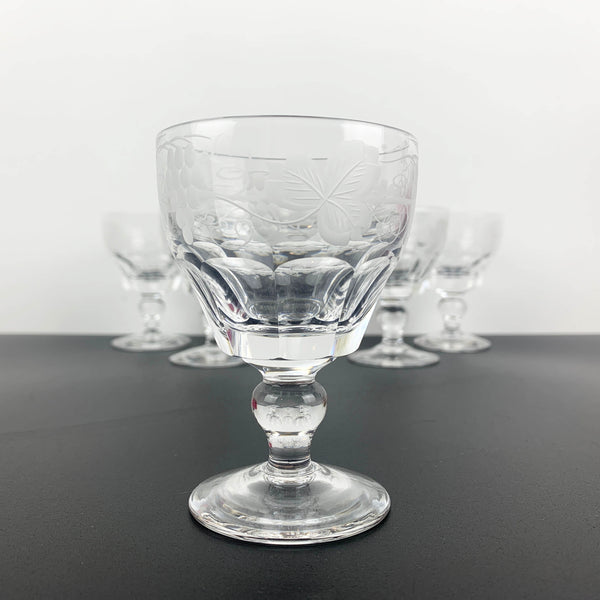 Stuart Crystal 'Audley' liqueur and aperitif glass - Set of 6