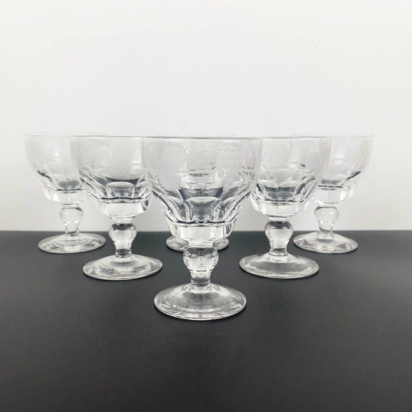 Stuart Crystal 'Audley' liqueur and aperitif glass - Set of 6