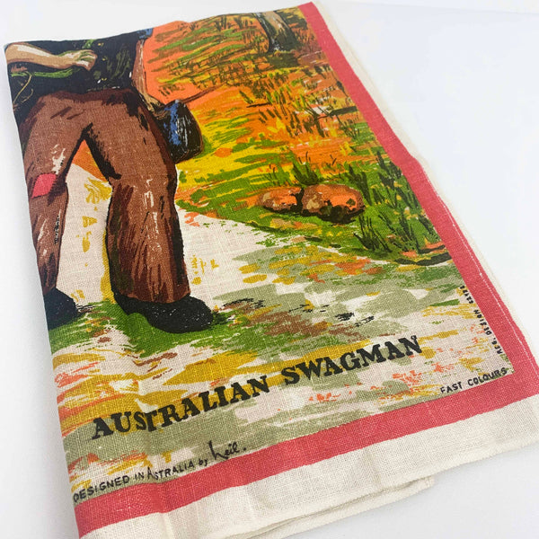 Vintage Australiana tea towel collection - Set of 3