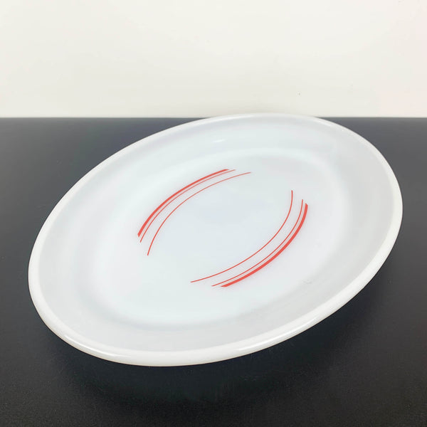 Termocrisa Mexico red centred oval platter