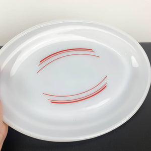 Termocrisa Mexico red centred oval platter