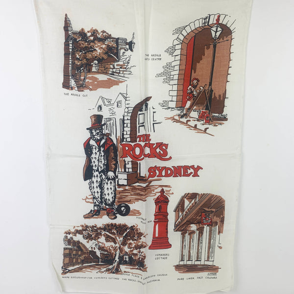 Vintage Australian Cities tea towel collection - Set of 3