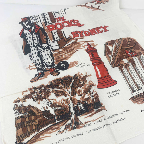 Vintage Australian Cities tea towel collection - Set of 3