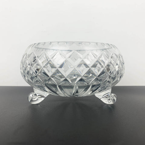 Bohemia Classic Diamond tri foot bowl