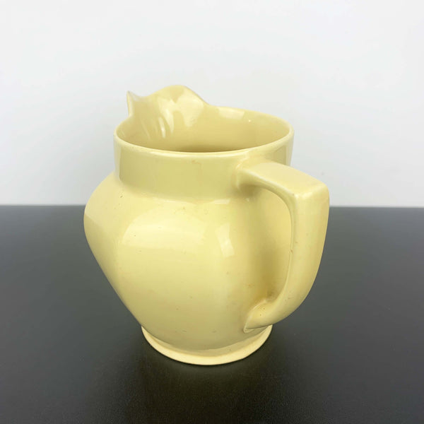 Barker Brothers Tudor Ware 'Primrosa' yellow gravy and sauce jug