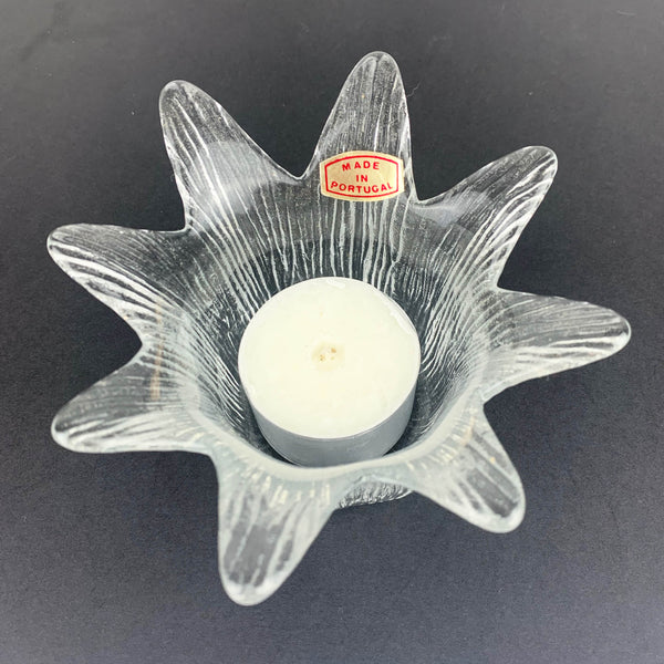 Tulip tea light candle holder